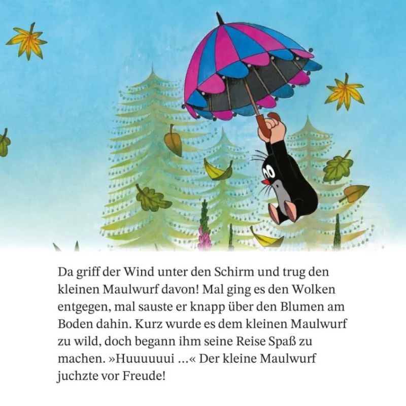Der kleine Maulwurf und der Regenschirm Maxi Pixi