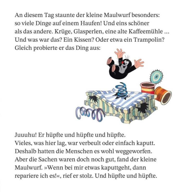 Der kleine Maulwurf und der Regenschirm Maxi Pixi