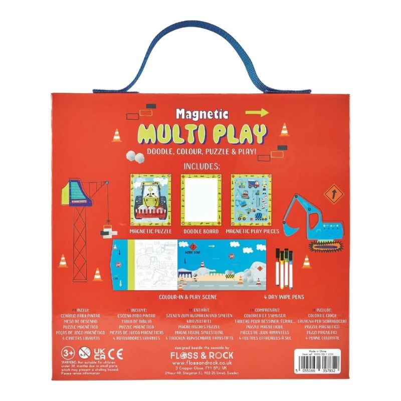 Magnetspiel Multi Play Baustelle