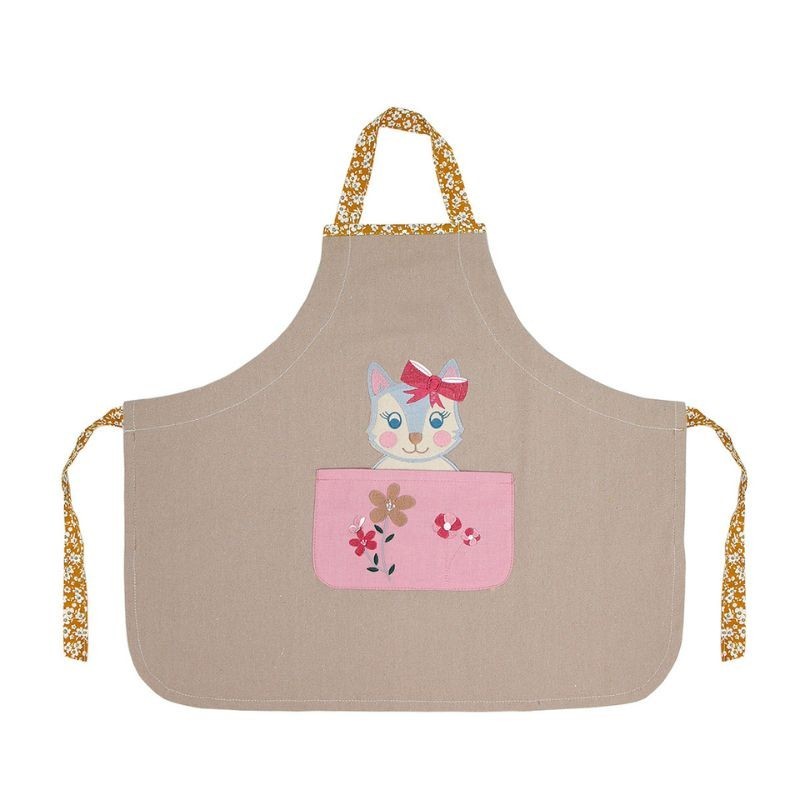 Kinderschürze Katze L'Oiseau Bateau