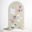 Magnettafel Bogen Leopard grün