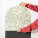 Magnettafel Bogen Leopard grün