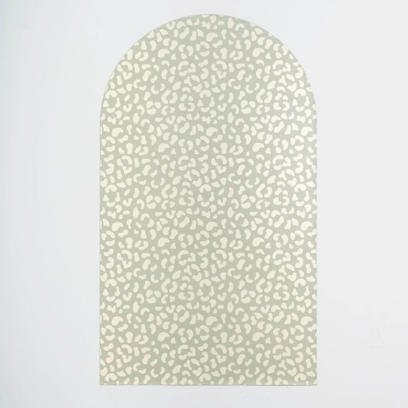 Magnettafel Bogen Leopard grün