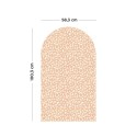 Magnettafel Bogen Leopard rosa