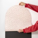 Magnettafel Bogen Leopard rosa