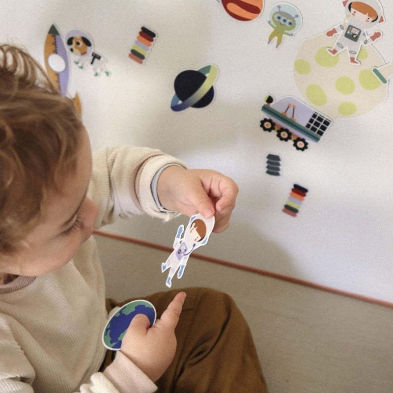 Magnete Weltall bunt