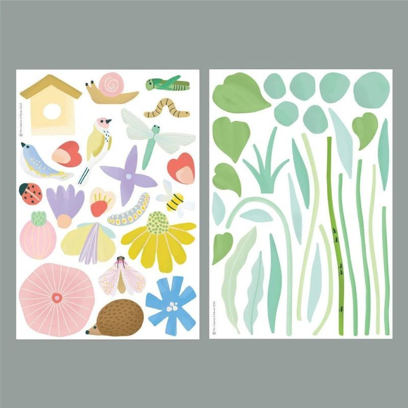 Magnete Garten bunt