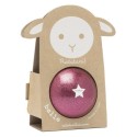 Ball Schaf Glitzer rosa 10 cm