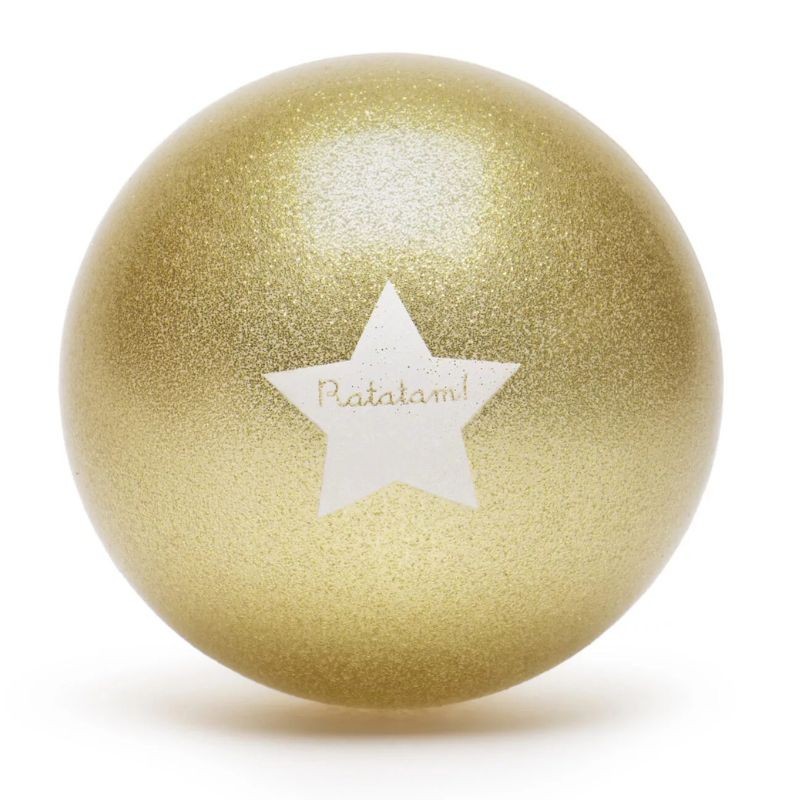 Ball Glitzer Gold 15 cm