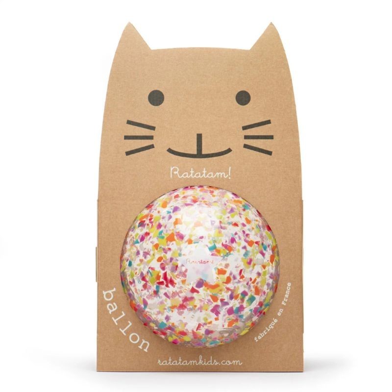 Ball Glitzer Konfetti 22 cm