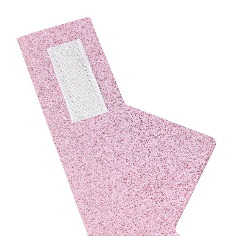 Glitzer Krone rosa