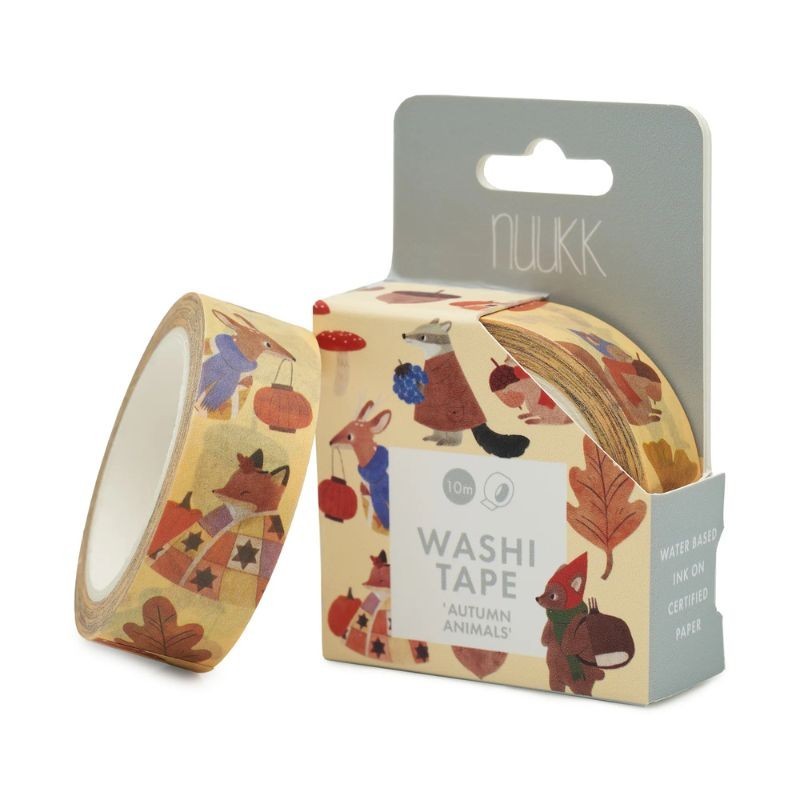 Washi Tape Waldbewohner
