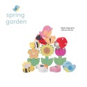 Balancier und Stapelspiel Frühlingsgarten