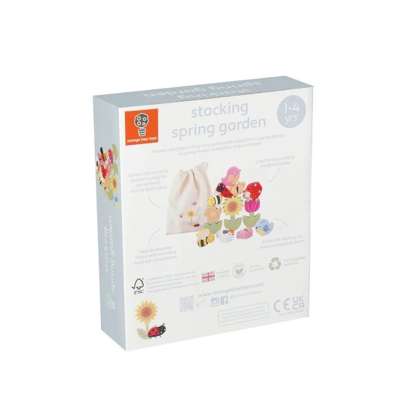 Balancier und Stapelspiel Frühlingsgarten