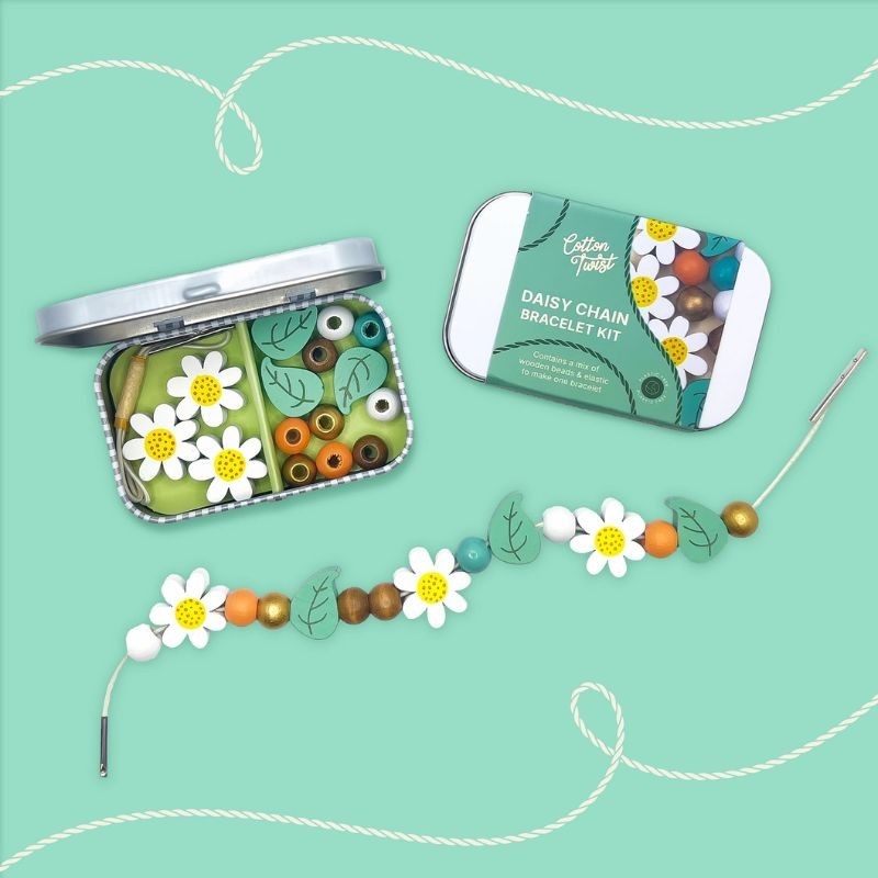 Bastelset Dose Gänseblümchen Armband