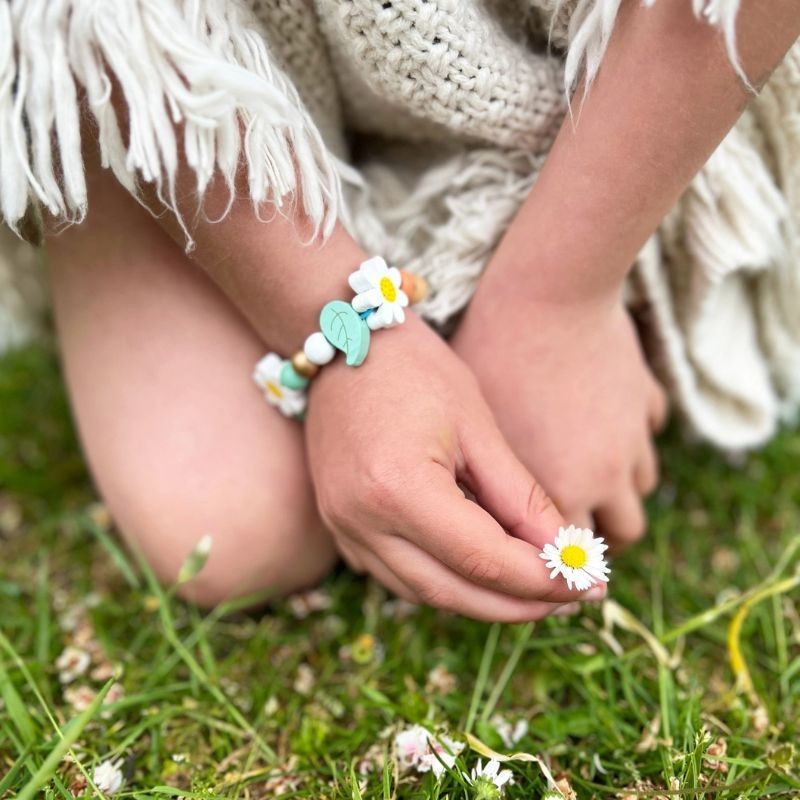 Bastelset Dose Gänseblümchen Armband