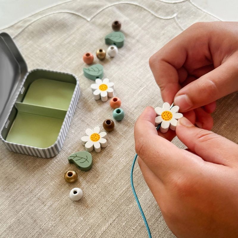 Bastelset Dose Gänseblümchen Armband