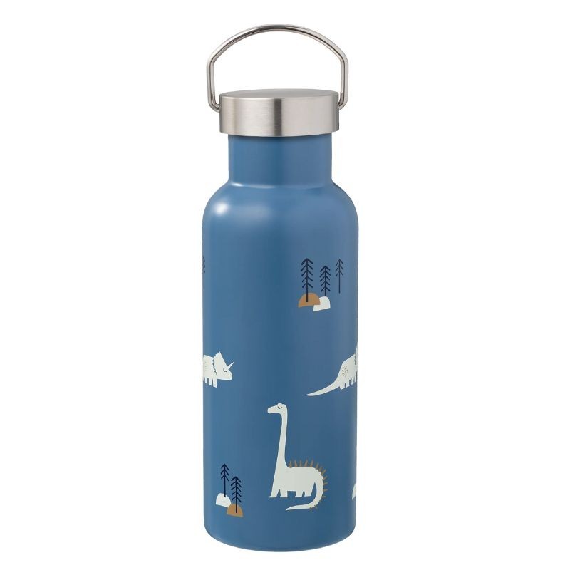 Thermosflasche Dinosaurier 500ml blau