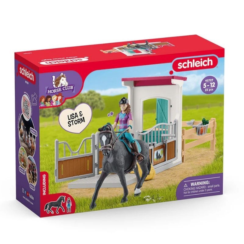 Schleich Pferd Pferdebox mit Lisa & Storm