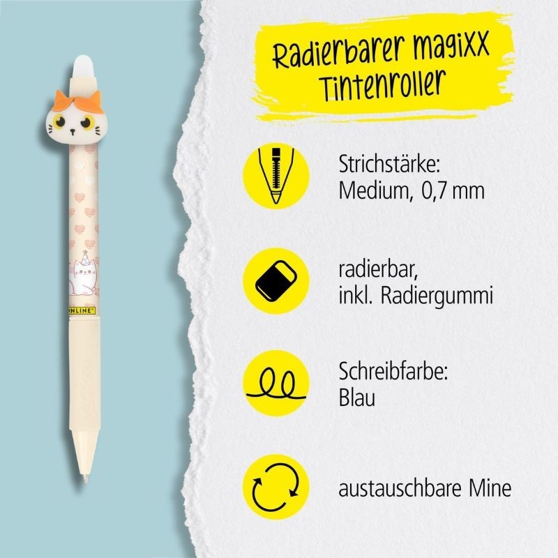 Gelstift Katze löschbar