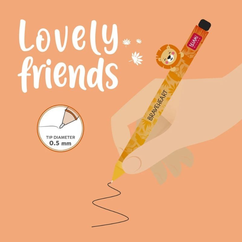 Legami Lovely Friends Gelstift Löwe