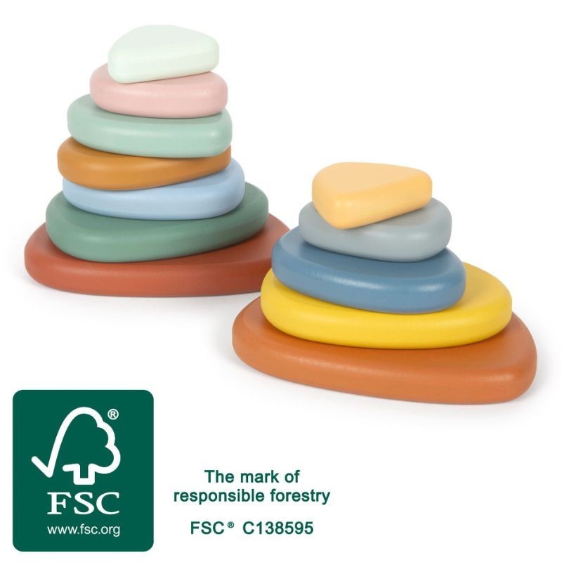 Montessori Balancierspiel Flusssteine