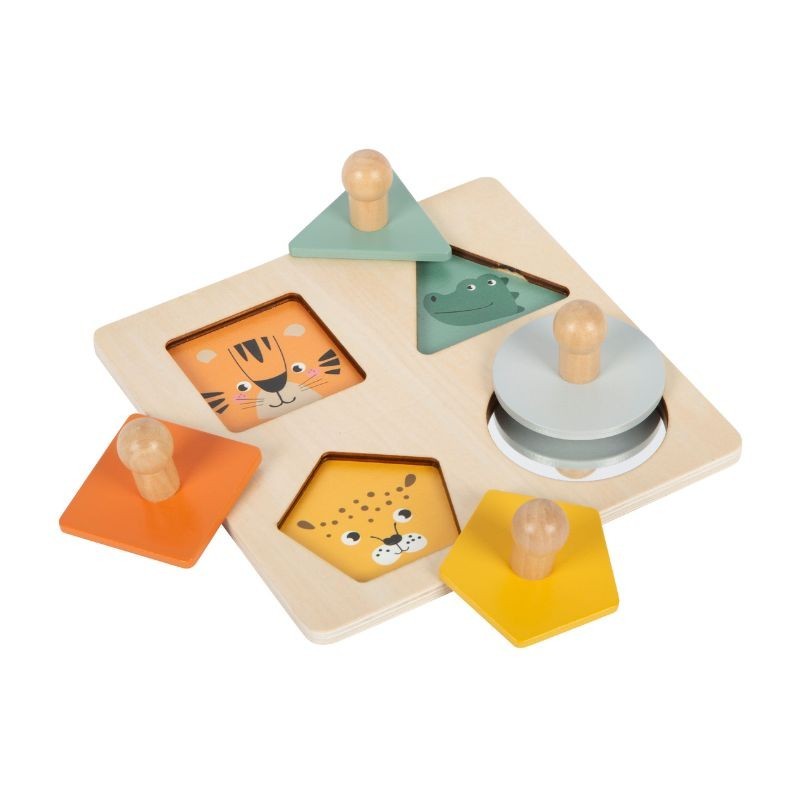 Montessori Setzpuzzle Formen und Motive