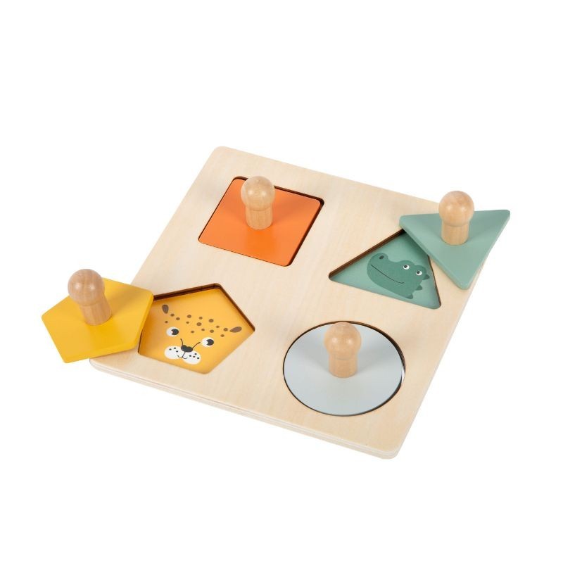 Montessori Setzpuzzle Formen und Motive