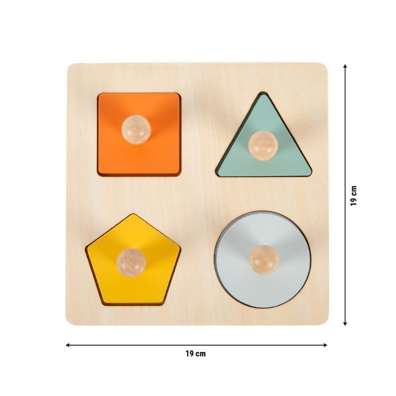 Montessori Setzpuzzle Formen und Motive