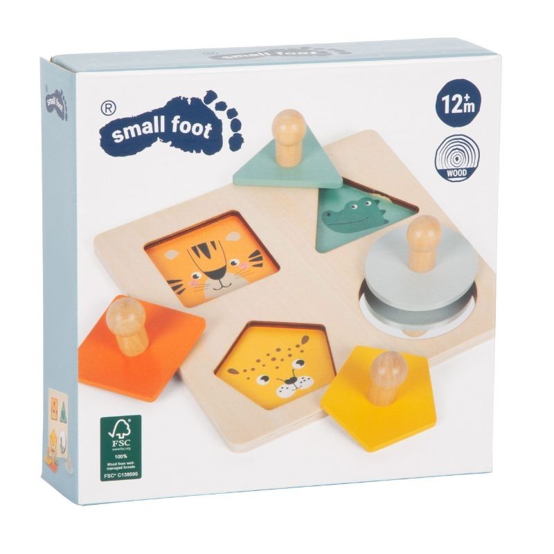 Montessori Setzpuzzle Formen und Motive