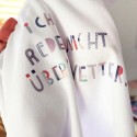 Bügelbilder Buchstaben randlos