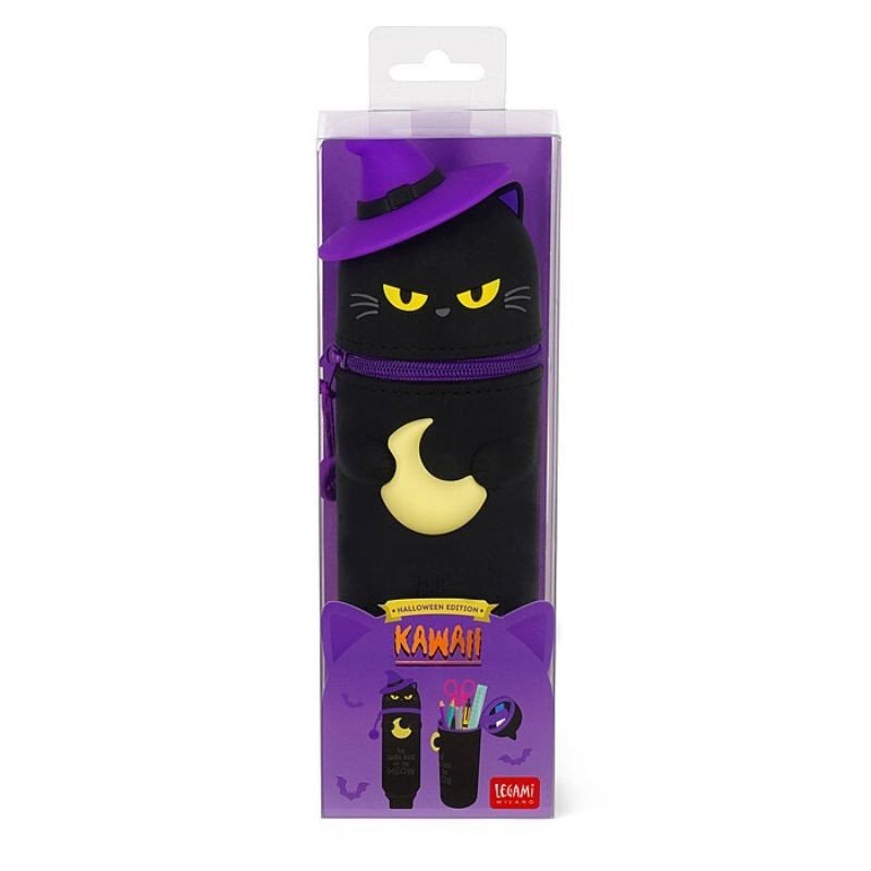 Legami Etui Federmäppchen Katze schwarz