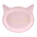 Pappteller Katze Kitty