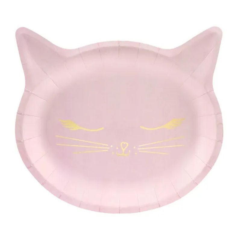 Pappteller Katze Kitty