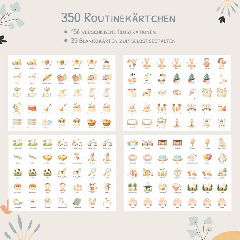 Wochenplaner Set Meerjungfrau