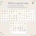 Routineplaner Set Meerjungfrau