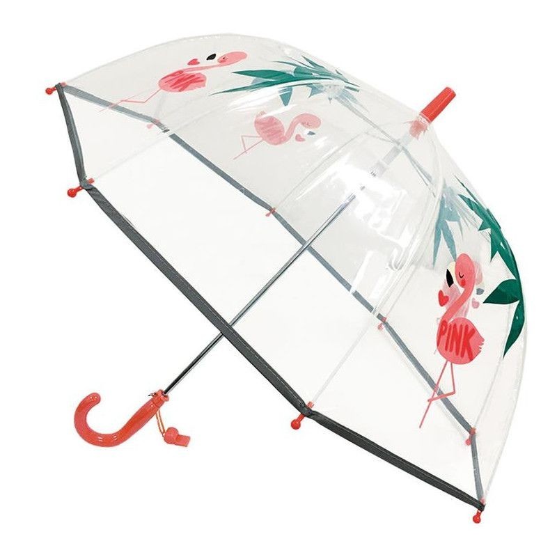 Regenschirm Flamingo reflektierend