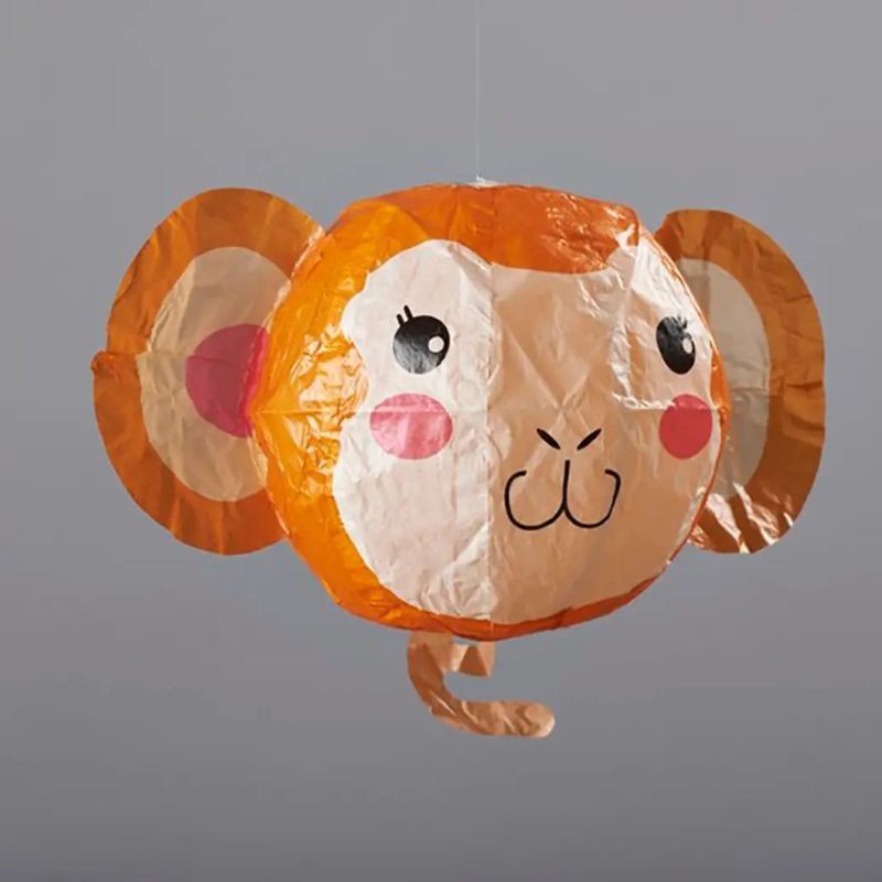 Ballon Papierballon Affe