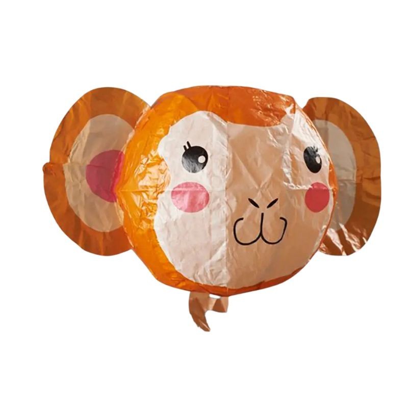 Ballon Papierballon Affe