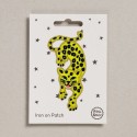 Bügelbild Aufnäher Patch Leopard