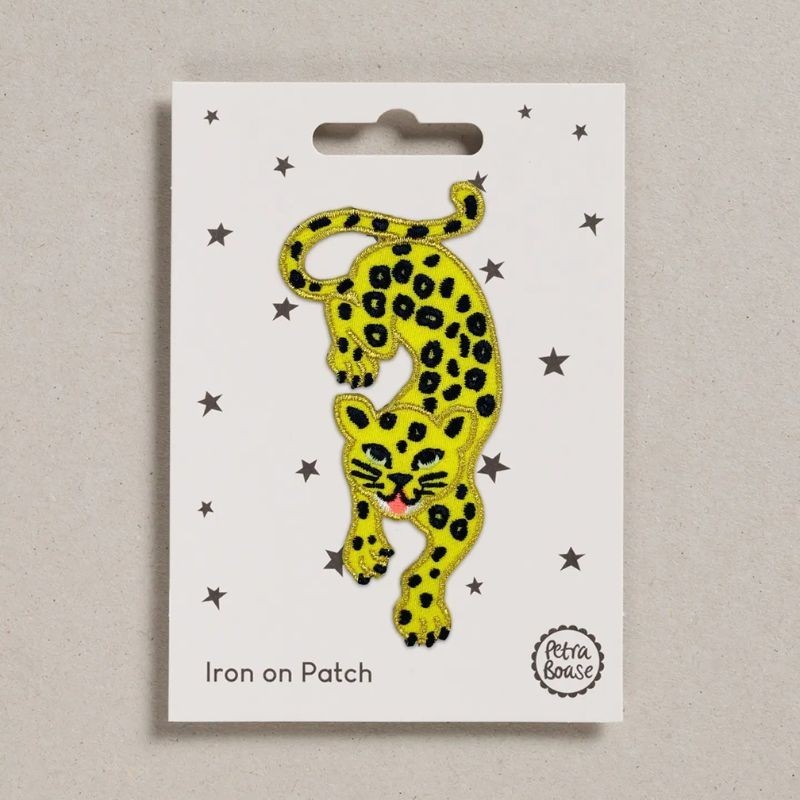 Bügelbild Aufnäher Patch Leopard