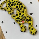 Bügelbild Aufnäher Patch Leopard