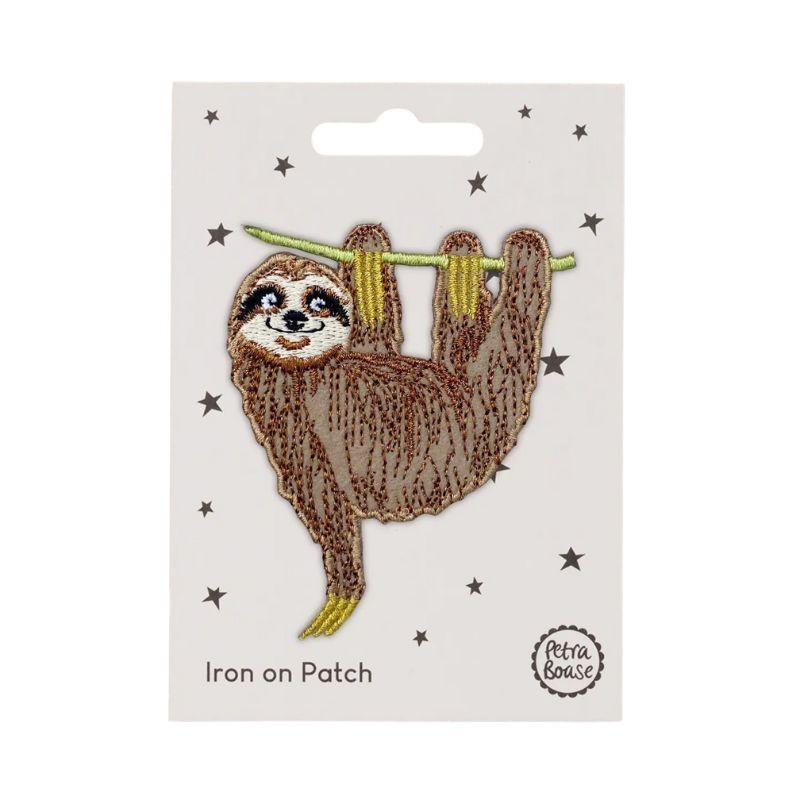 Bügelbild Aufnäher Patch Faultier