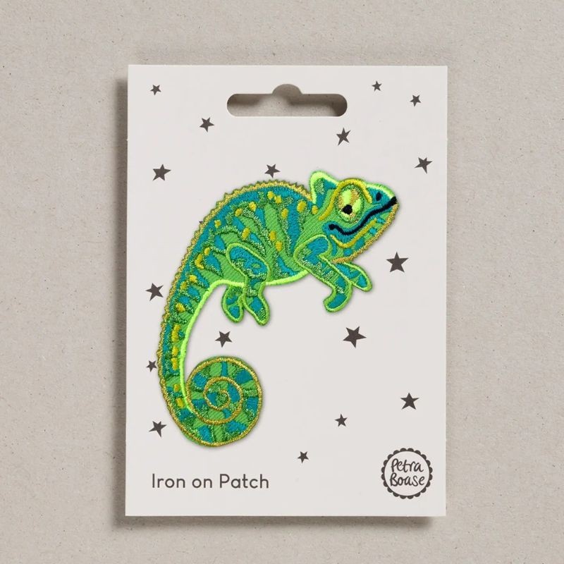 Bügelbild Aufnäher Patch Chamäleon