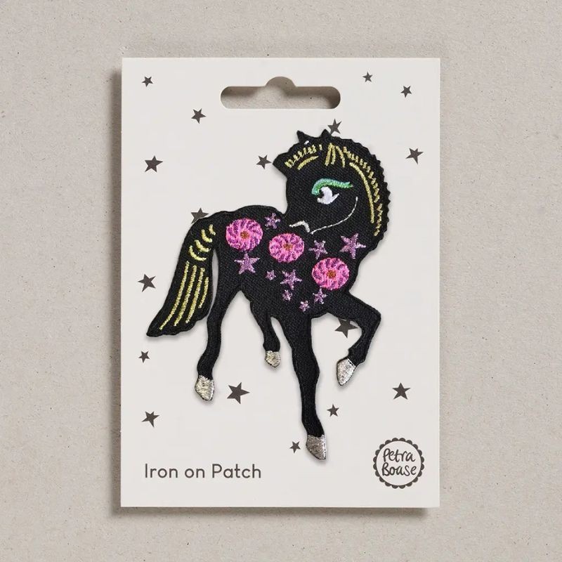 Bügelbild Aufnäher Patch Pony