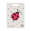 Bügelbild Aufnäher Patch Marienkäfer
