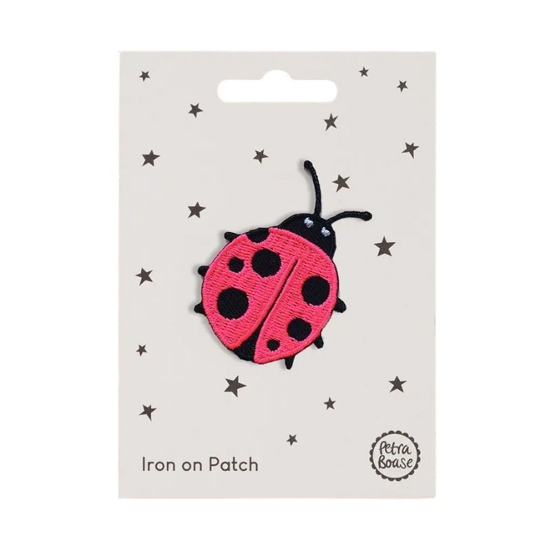 Bügelbild Aufnäher Patch Marienkäfer