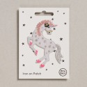 Bügelbild Aufnäher Patch Einhorn