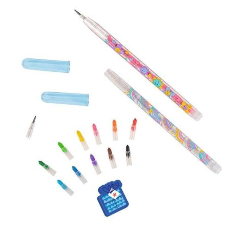 2 in 1 Steckstift mit Radierer Geschenk
