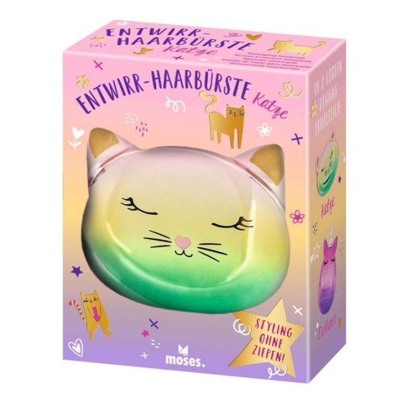 Entwirr-Haarbürsten Einhorn & Katze